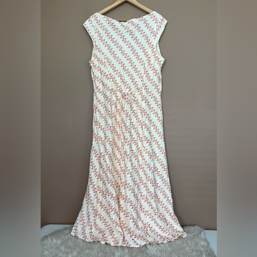 {Princess Polly} Chosen Girl Linen Blend Maxi Dress - Womens 14 - NWT - Picture 5 of 12
